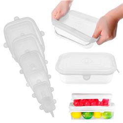 Set de tapas multiuso rectangulares x6