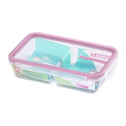 Hermético Freshy 730ml con división Violeta