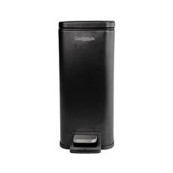 Cesto a pedal recto 5lt Negro