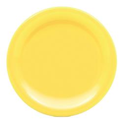 Plato hondo liso Amarillo