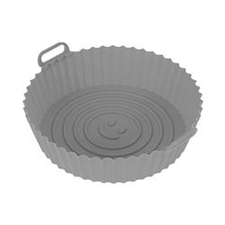 Molde para freidora de aire redondo 20cm con asas 