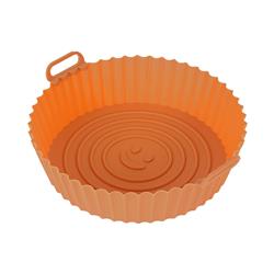 Molde para freidora de aire redondo 20cm con asas 