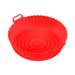 Molde para freidora de aire redondo 20cm con asas 