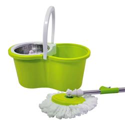 Lampazo con balde centrifugador Verde