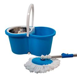 Lampazo con balde centrifugador Celeste