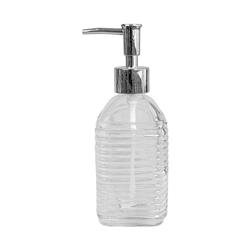 Dispenser para jabón líquido Cuadrado  Rayas horiz