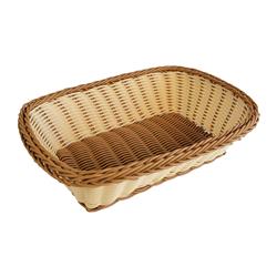 Panera rectangular mediana Marrón