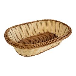 Panera oval mediana Marrón