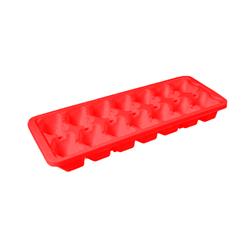 Cubetera flexible 14 cubos Rojo