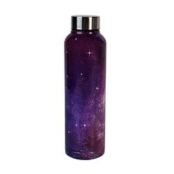 Botella decorada galaxia Violeta