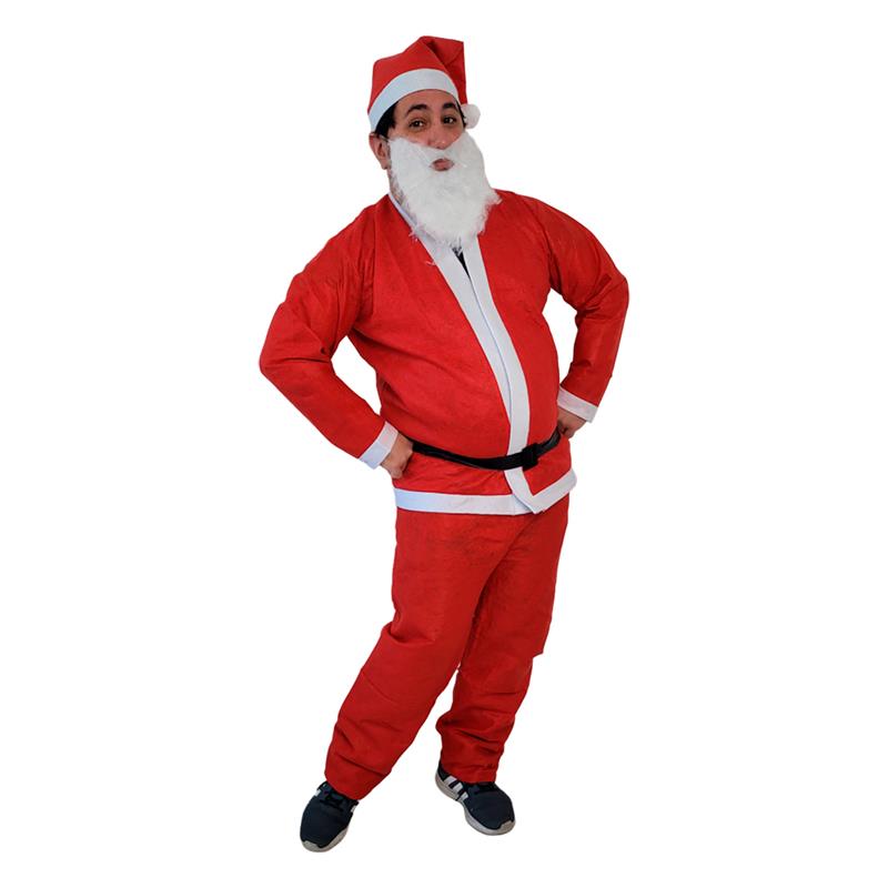 Traje de papa noel adulto deals