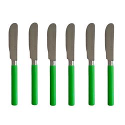 Set de untadores X6 mango brillante Verde