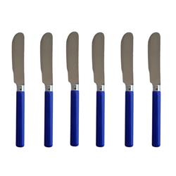 Set de untadores X6 mango brillante Azul